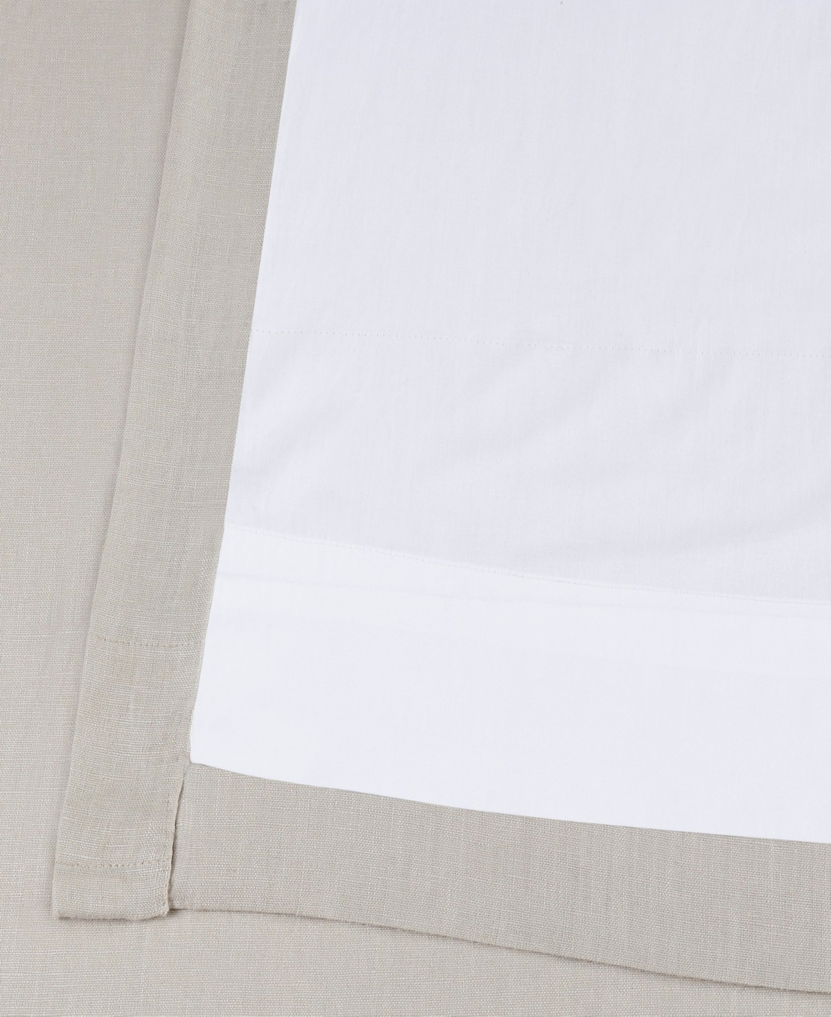 Half Price Drapes Fresh Khaki French Linen Room Darkening Curtain In Beige,tan