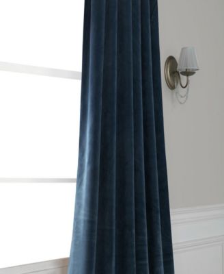 Heritage Plush Velvet Room Darkening Curtain