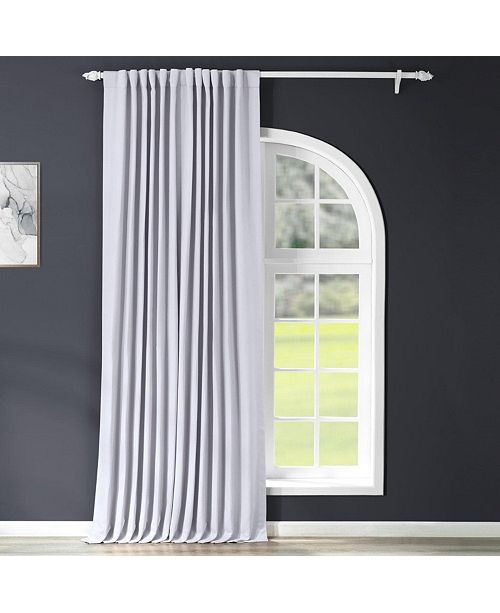 Exclusive Fabrics Furnishings Extra Wide Blackout 100 X 96 Curtain Panel Reviews Window Treatments Blinds Macy S