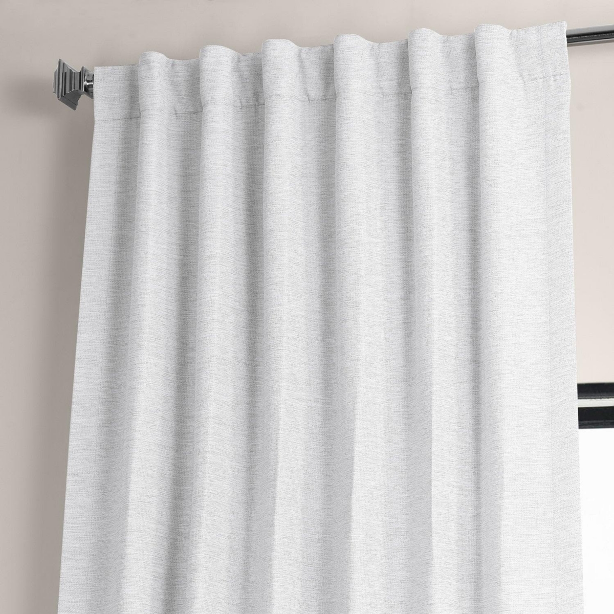 Half Price Drapes Textured Bellino Room Darkening Curtain