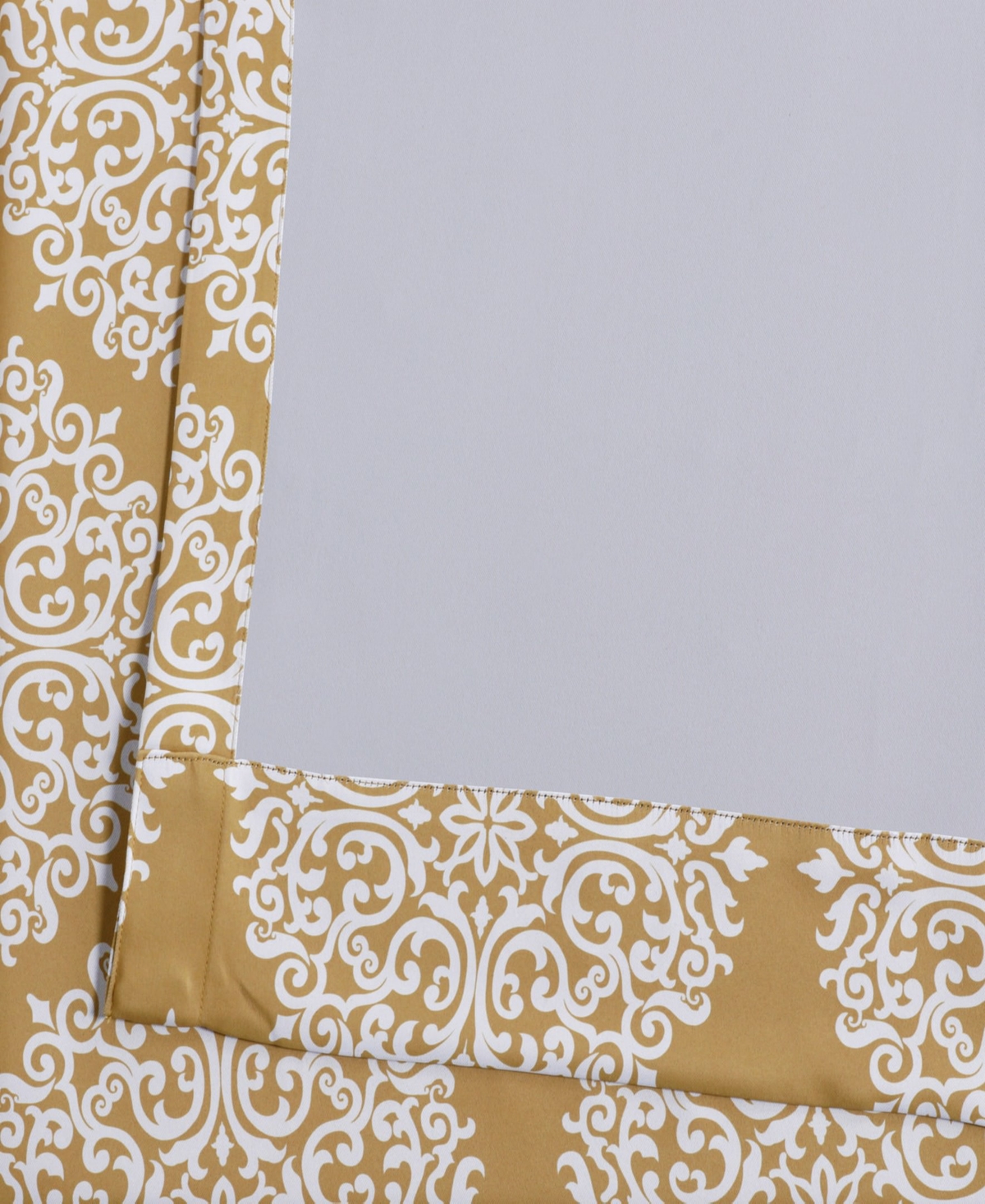 Half Price Drapes Meridian Damask Room Darkening Curtain
