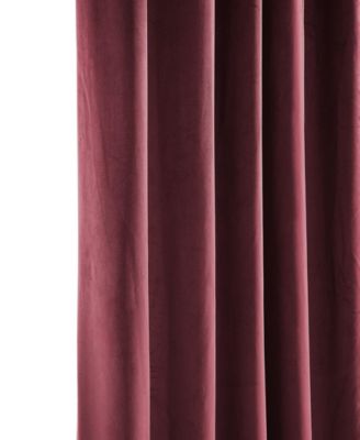 Heritage Plush Velvet Room Darkening Curtain