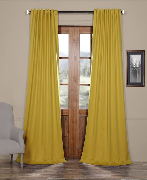Exclusive Fabrics Furnishings Blackout 50 X 108 Curtain Panel