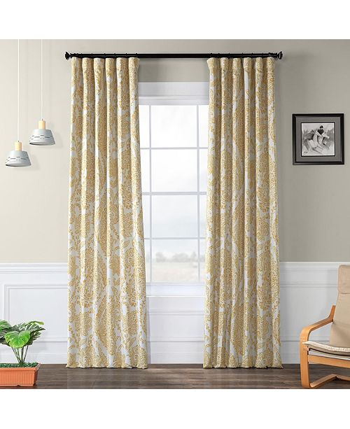 Exclusive Fabrics Furnishings Tea Time Blackout 50 X 120