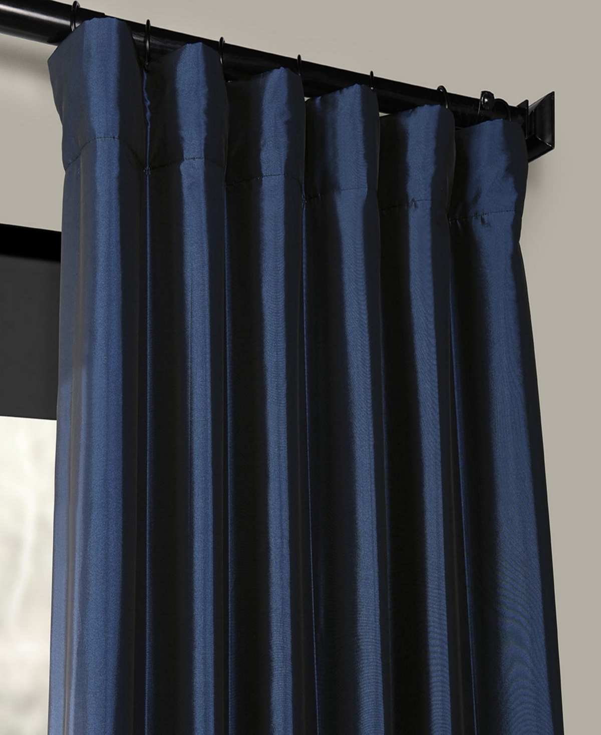 Exclusive Fabrics & Furnishings Taffeta Curtain Panel