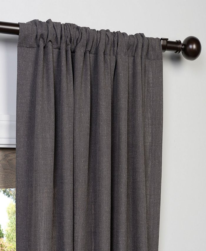 Exclusive Fabrics & Furnishings Heavy Curtain Panel, 50" x 108" Macy's