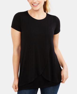 macys nursing tops