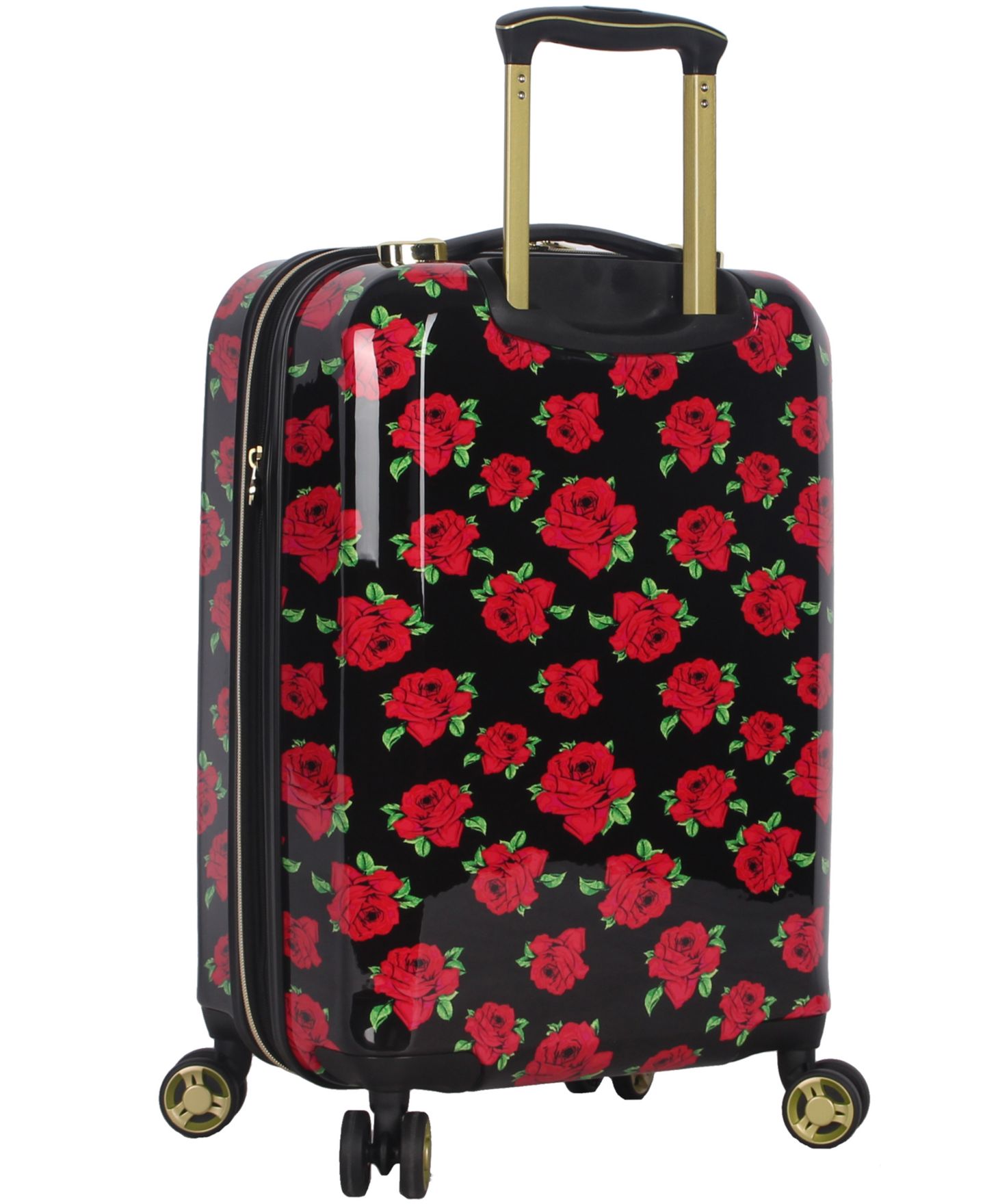 Чемодан Betsey Johnson Small Carry-on Spinner, цвет: Covered Roses — фото 4