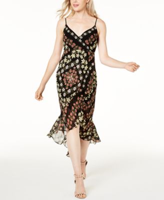 guess floral maxi dress