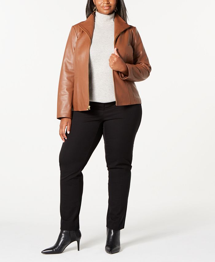 Cole haan plus size coat online