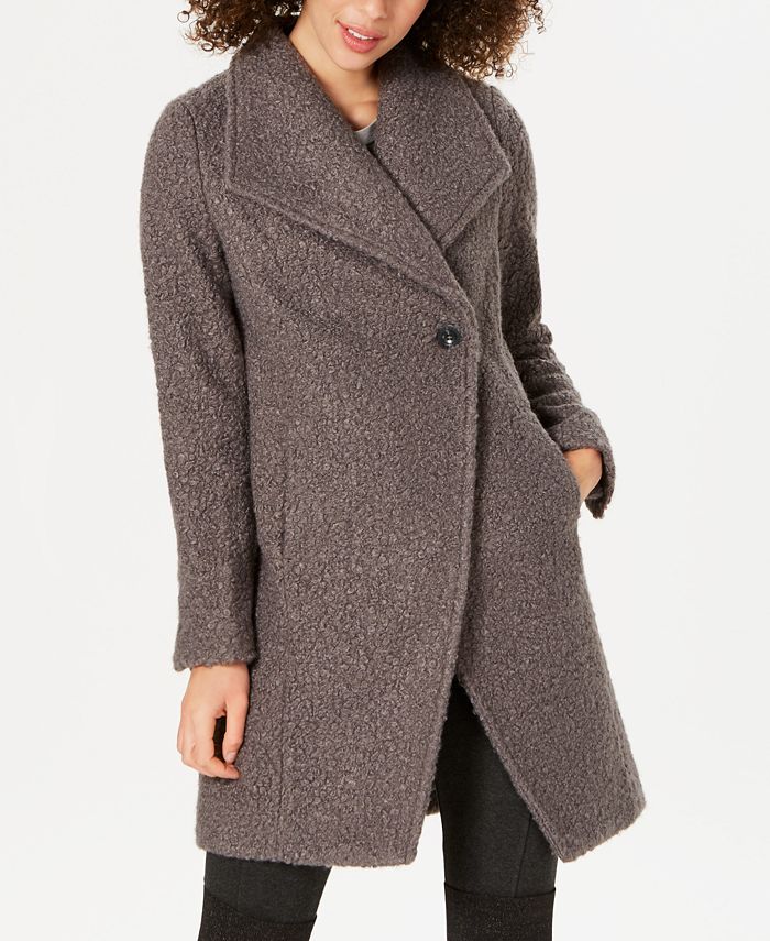 Tahari asymmetrical coat store