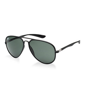 Havoc vieren Malaise Ray-Ban Sunglasses, RB4180 AVIATOR LITEFORCE & Reviews - Sunglasses by  Sunglass Hut - Handbags & Accessories - Macy's