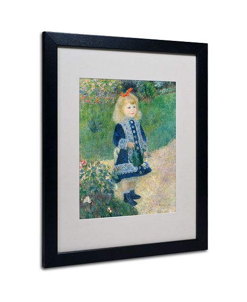Trademark Global Pierre Auguste Renoir A Girl With A Watering Can