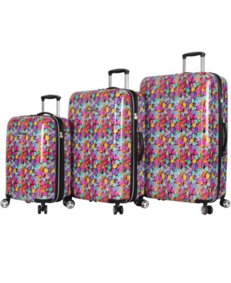 Betsey Johnson Hardside Luggage Collection - Macy's