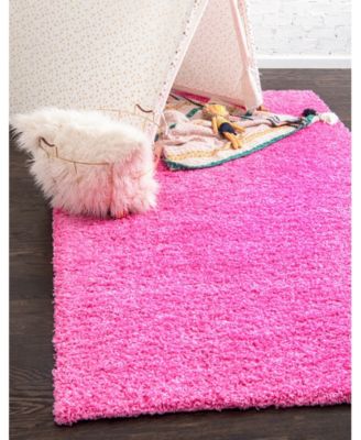 Solid Shag SS1 8' x 10' Area Rug