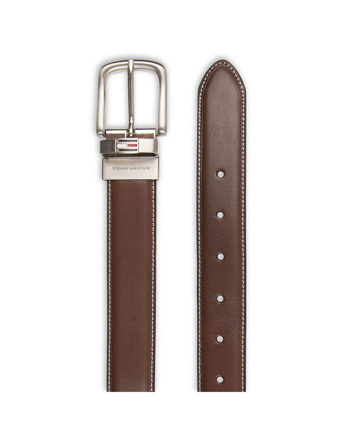 Tommy Leather Reversible Men's Belt - Macy's
