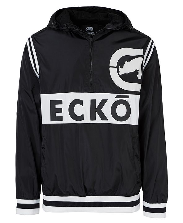 Ecko Unltd Men's Varsity Sport Anorak Jacket & Reviews ...