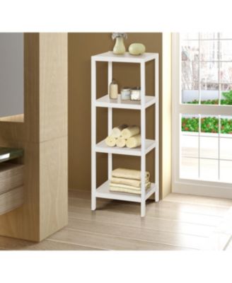 Bamboo Natural Spa 4 Shelf Tower