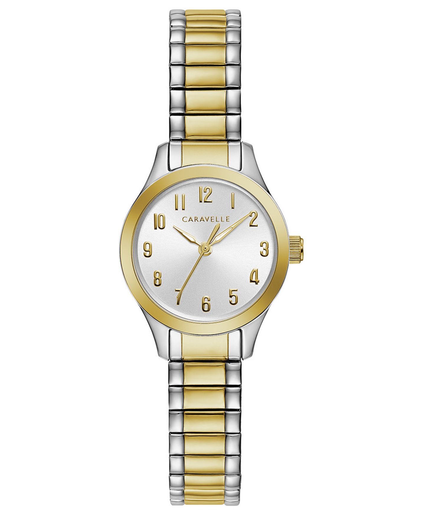 Женские часы Caravelle Two-Tone Stainless Steel Bracelet Watch 24mm — фото 1