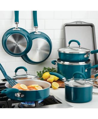 Create Delicious Aluminum Nonstick Cookware Set, 13 Piece