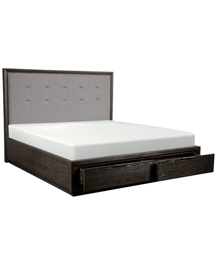 Furniture Morgan Storage King Bed, Macys Bed Frame With Drawers