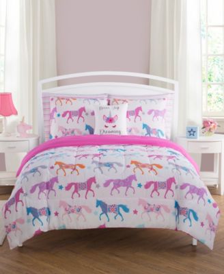 unicorn twin comforter sets