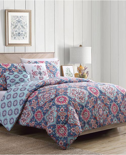 Vcny Home Riya 5 Pc Queen Comforter Set Reviews Comforters