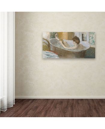 Trademark Global Edgar Degas 'Woman in Her Bath 1883' Canvas Art - 47