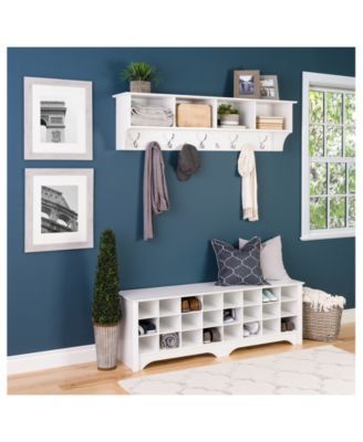60" Wide Hanging Entryway Shelf