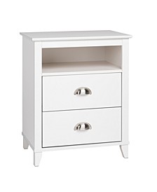 Yale town 2-Drawer Tall Nightstand