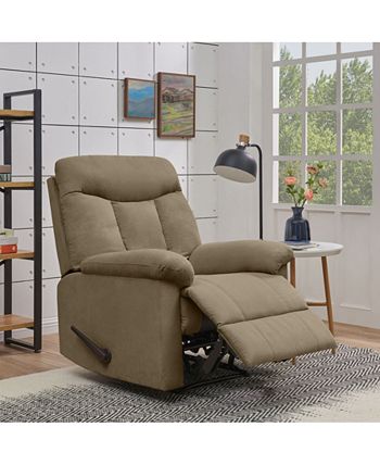 Prolounger microfiber discount wall hugger recliner