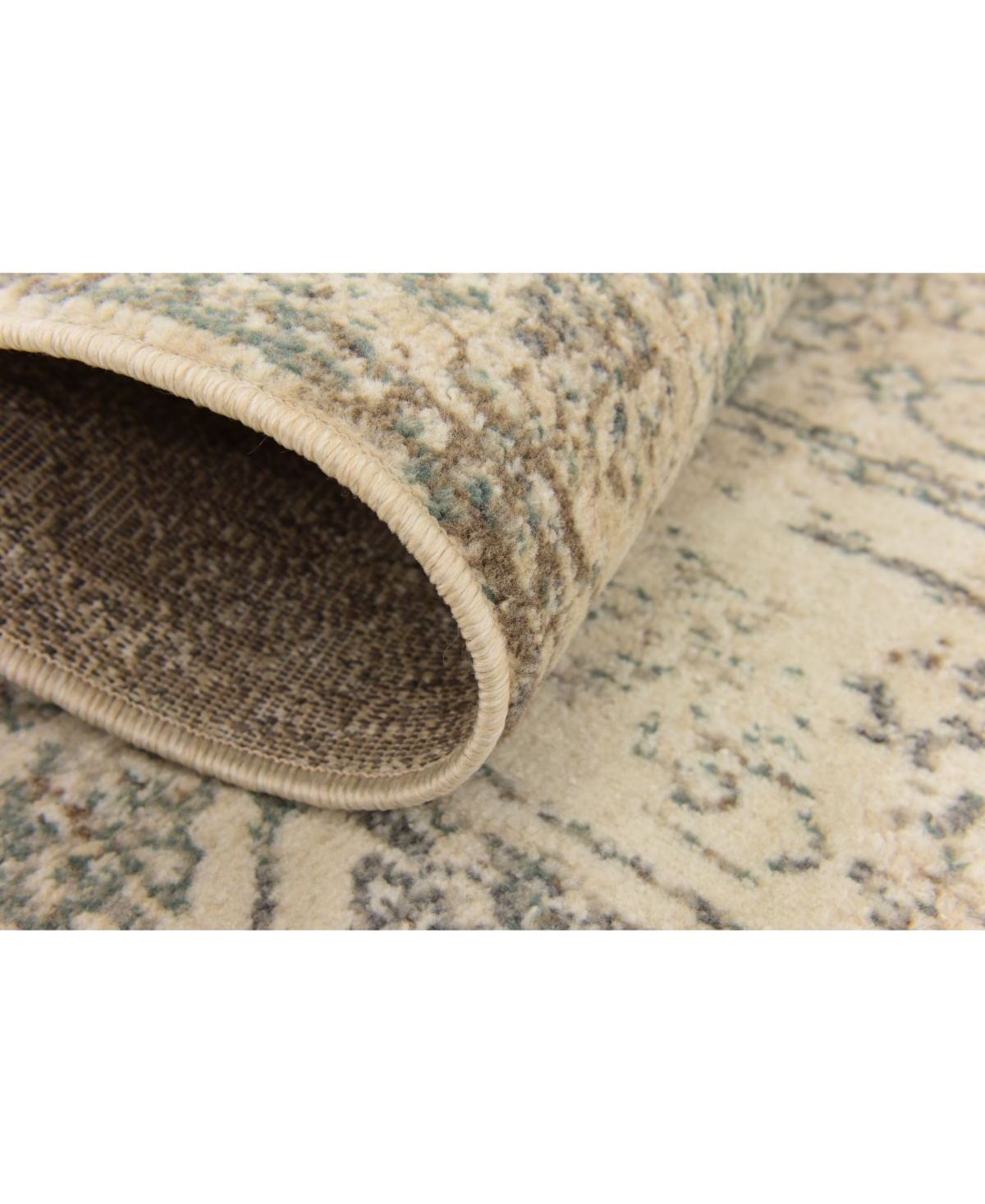 Bayshore Home Tabert Tab6Area Rug - Ivory