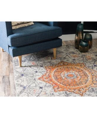 Bayshore Home Brio Bri3 Gray Rug