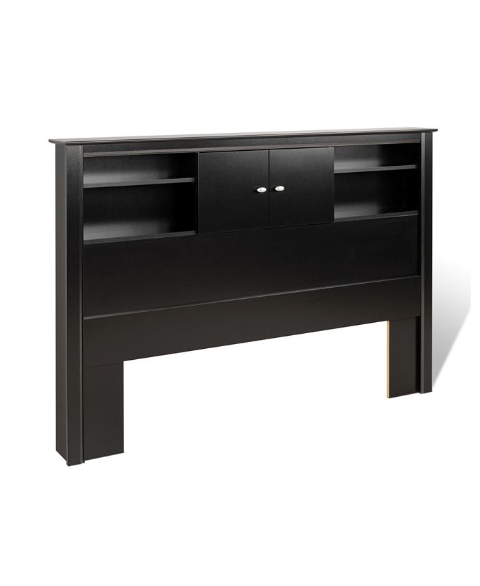 Prepac Kallisto Bookcase Headboard with Doors, Full/Queen Macy's