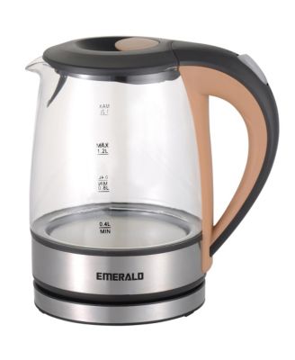 small glass electric tea kettle