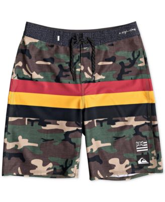 boys camo swim shorts