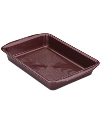 Circulon - Nonstick Bakeware 9" x 13" Rectangular Cake Pan, Merlot