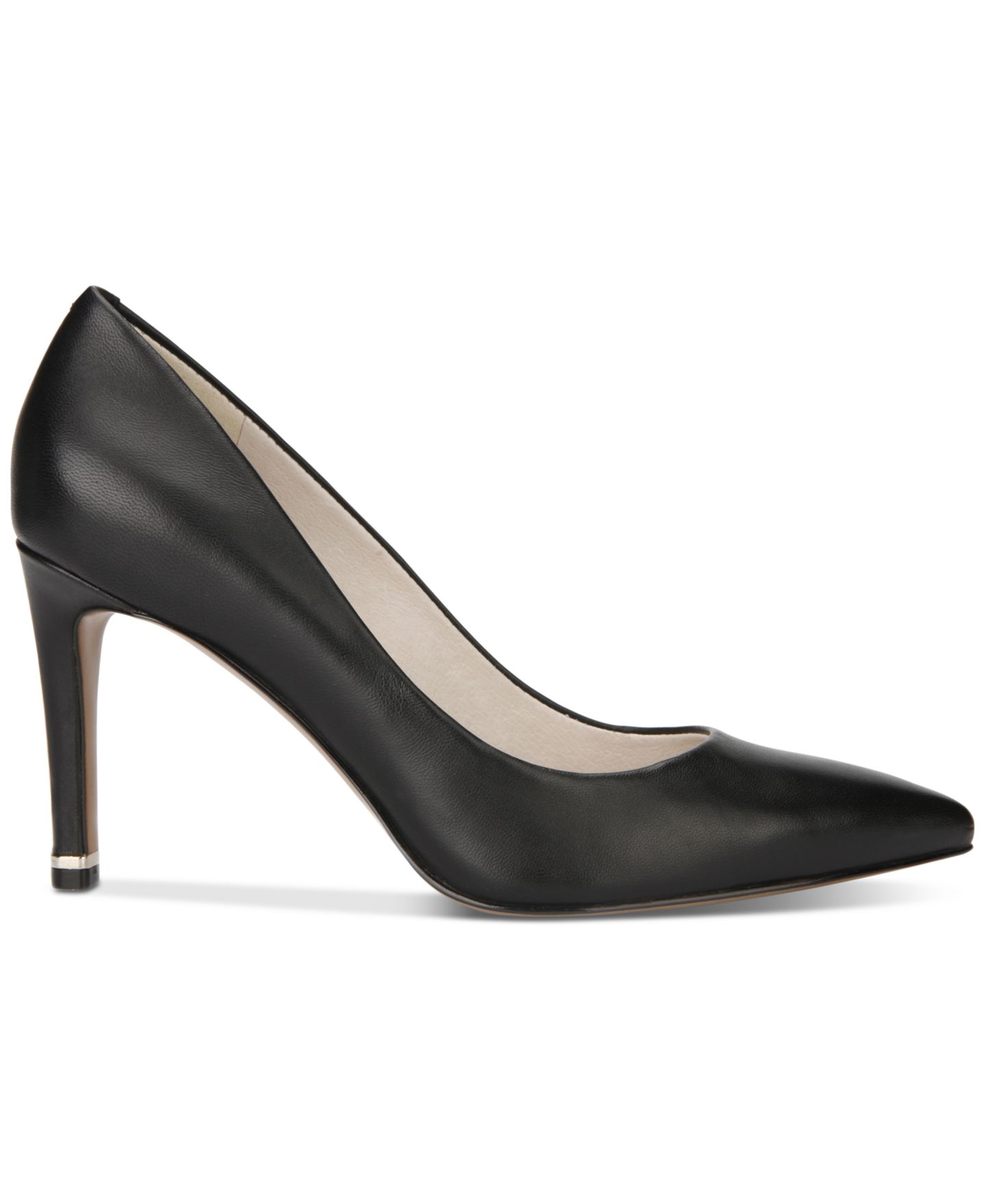 Женские туфли Kenneth Cole New York Riley 85 Pumps, цвет: Чёрный кожаный — фото 2