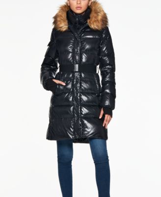 s13 women's uptown long down puffer coat