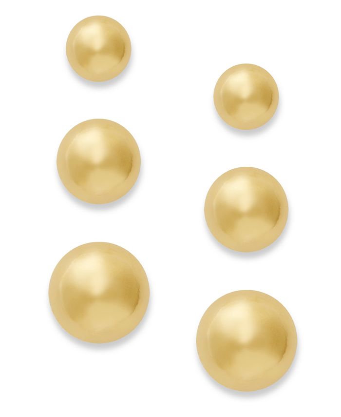Giani bernini earrings 18k discount gold over sterling silver