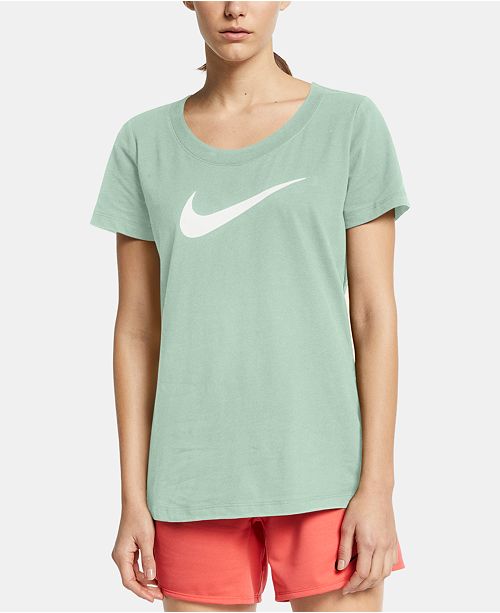 Nike Women S Dry Logo Training T Shirt Reviews Women Macy S