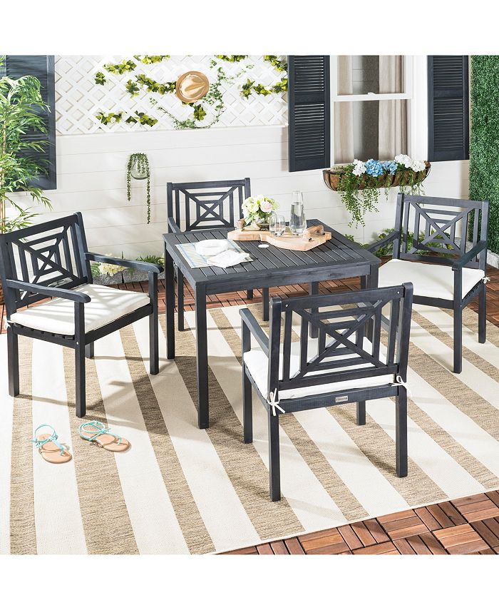 Safavieh Del Mar 5Pc Outdoor Seating Set Macy's