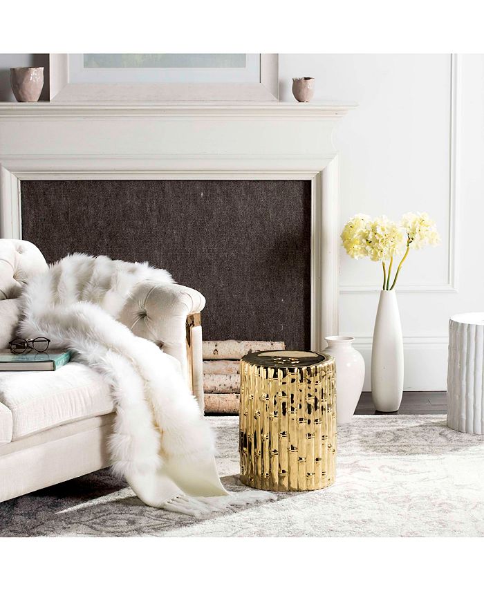 Safavieh Bamboo Garden Stool Macy's
