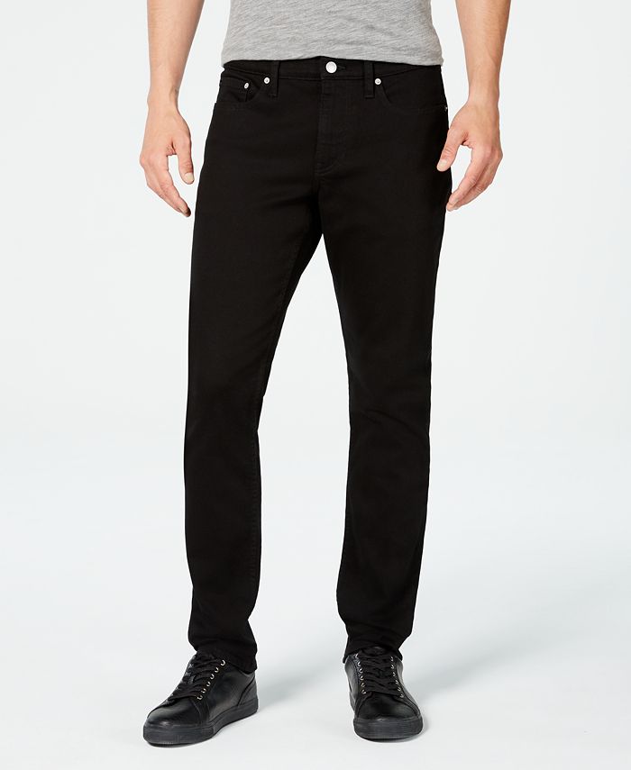 Calvin Klein Jeans Men's Slim-Fit Forever Black Jeans - Macy's