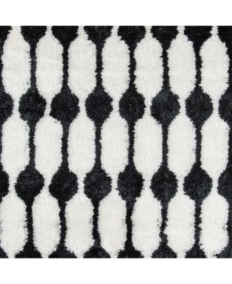 Novogratz Retro Ret-4 Black 2' x 3' Area Rug