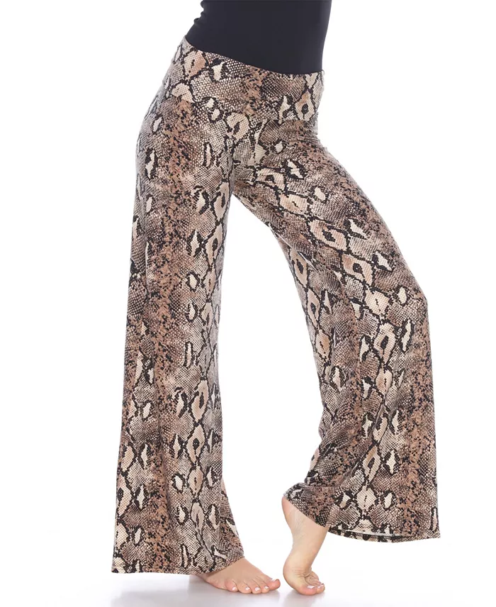 Python Printed Palazzo Pants - thumbnail 5