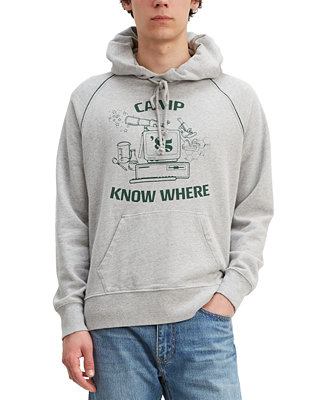 Levi's Stranger Things Camp Know Where Hoodie & Reviews - Hoodies &  Sweatshirts - Men - Macy's