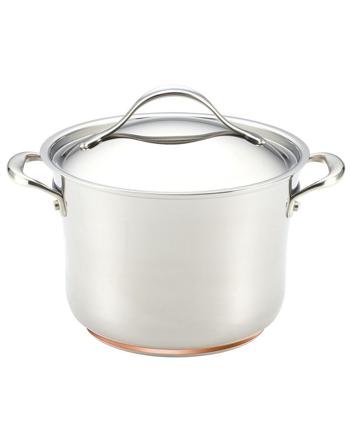 Anolon Nouvelle Copper Mixed Metals Cookware Set, 11 Piece Macy's