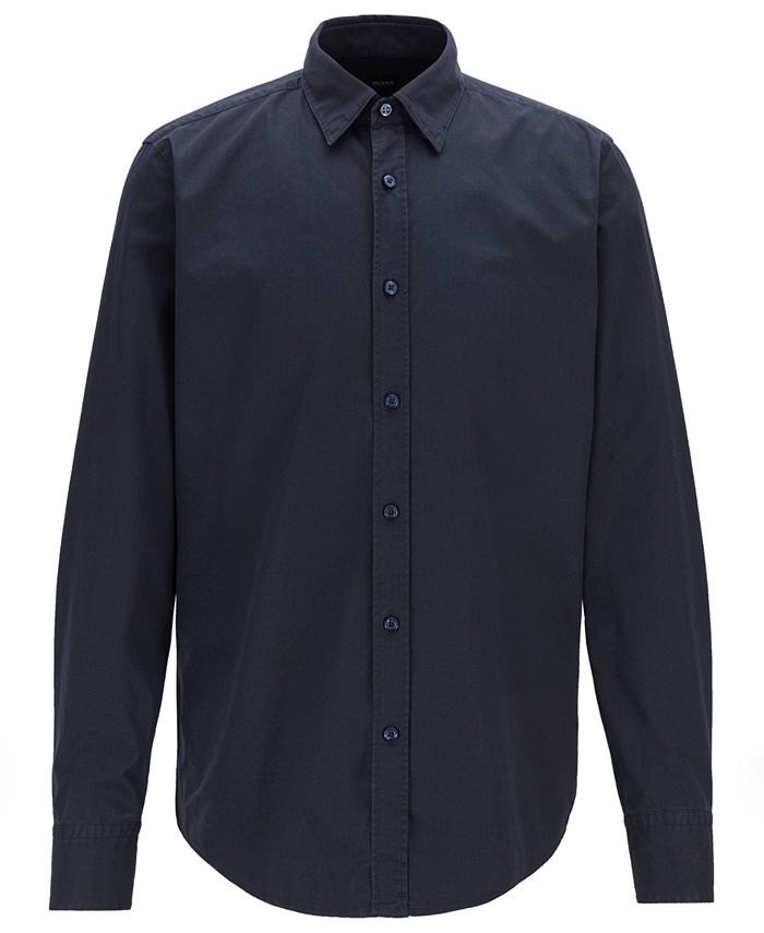Hugo Boss BOSS Men's Regular-Fit Shirt & Reviews - Dress Shirts - Men ...
