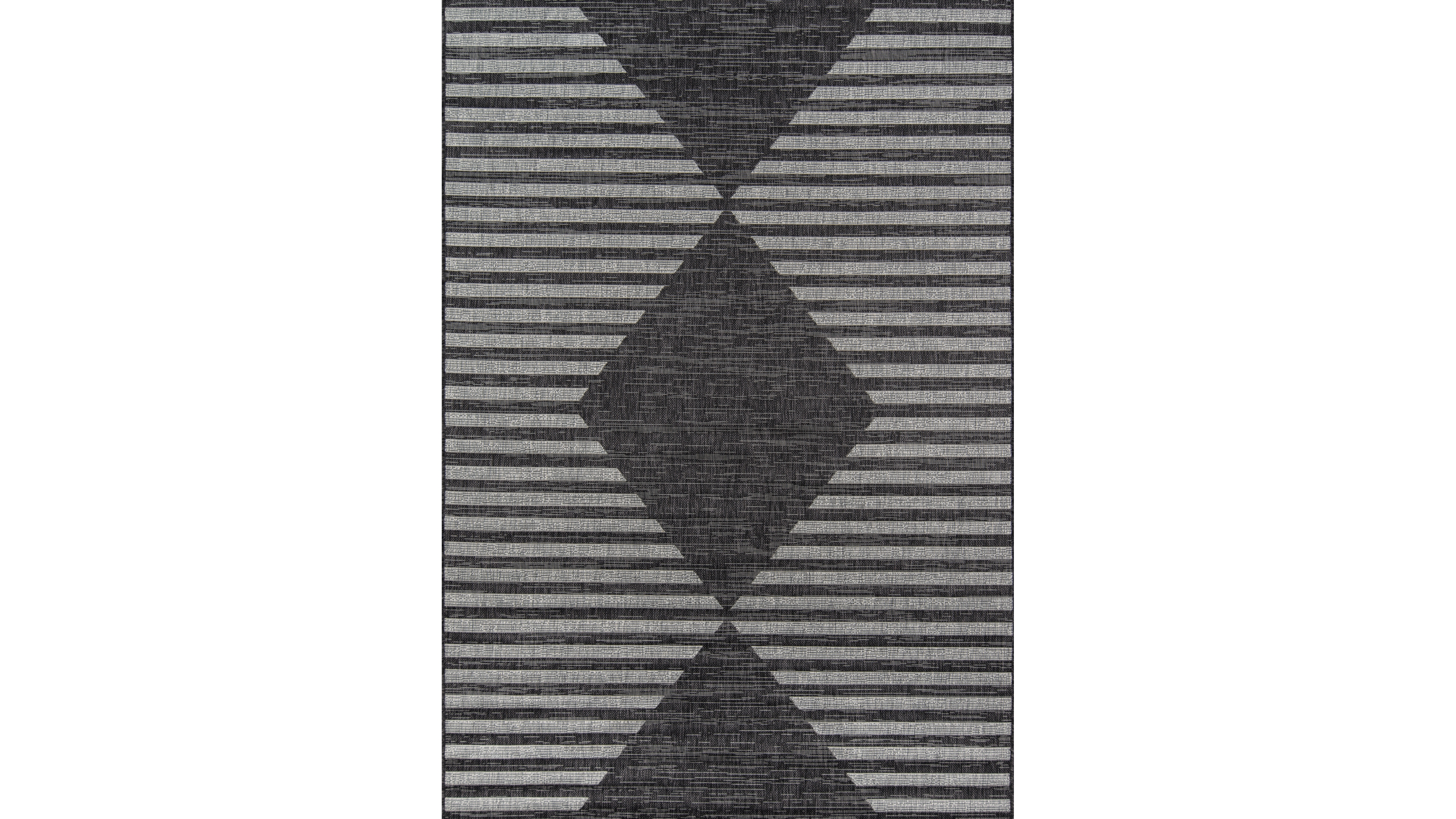 Novogratz Villa Vi-07 Charcoal 5'3" x 7'6" Outdoor Area Rug